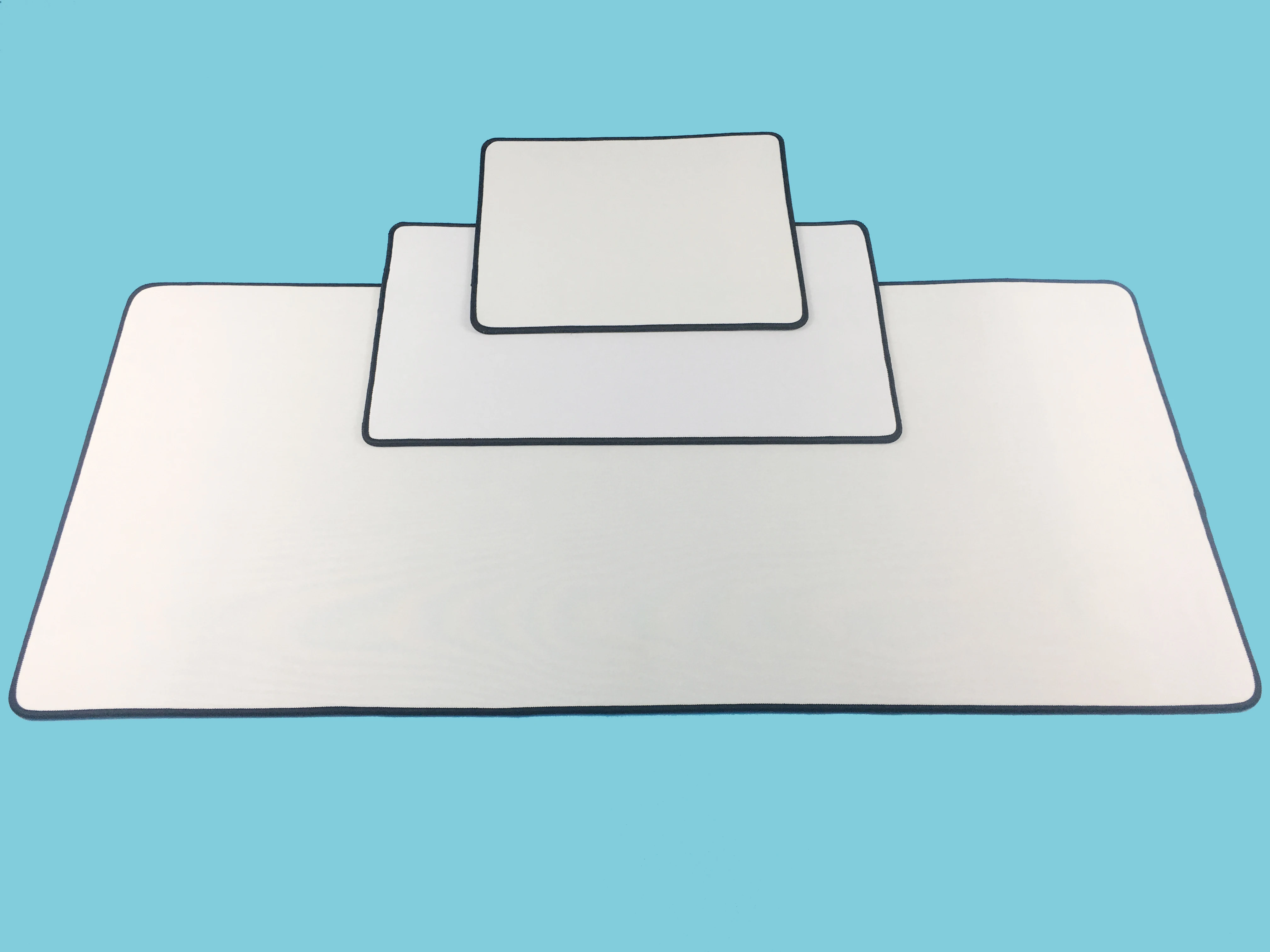 Large Blank White Plain Playmat Mousepad Sheet By The Yard Neoprene