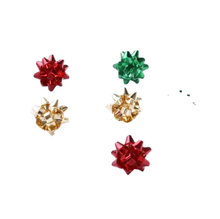 

Creative Design Christmas Gift Small Earring Studs Jewelry Earrings, Gold, red, green