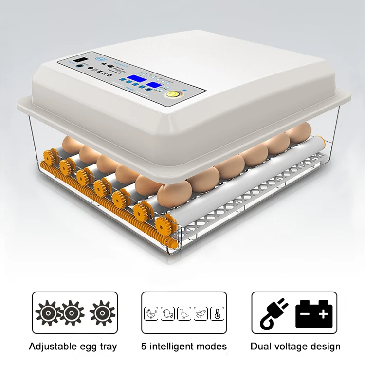 Newest Type 24 Eggs Incubator Hatching Machine Automatic Rolling Egg   H92cf05b20245454f90abbb99e408bbee0 