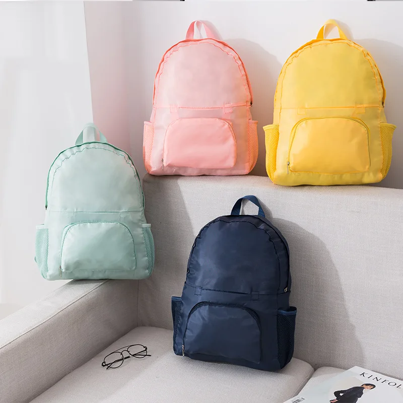 

Factory wholesale custom folding waterproof backpack travel bag, Customized color