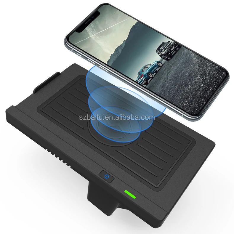 

for BMW X1X2X3X4X5 3series 5series 7series car phone wireless car wireless charger Qi car special Phone vehicle wireless charger, Black