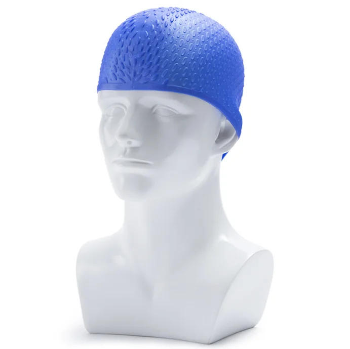 

2022 Best Seller Silicone Ear Protection Long Hair Swim Caps, Custom