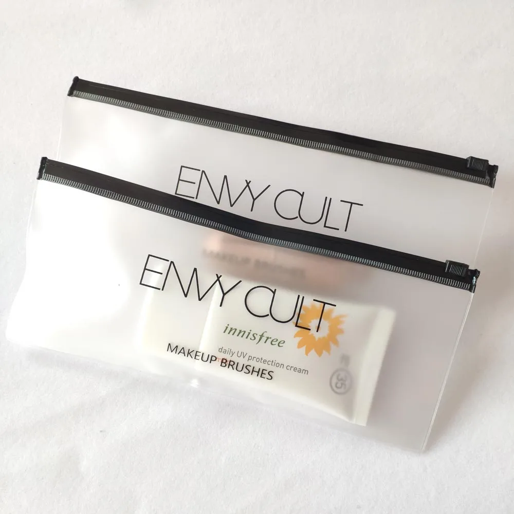 Luxury Custom Pvc Small Earring/necklace Zipper Bag,Small Jewelry