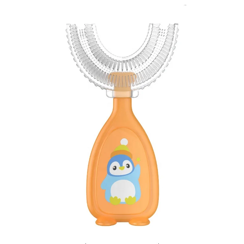 

Manual U-Shaped Toothbrush Kids Teeth Cleaning Tool for Childern