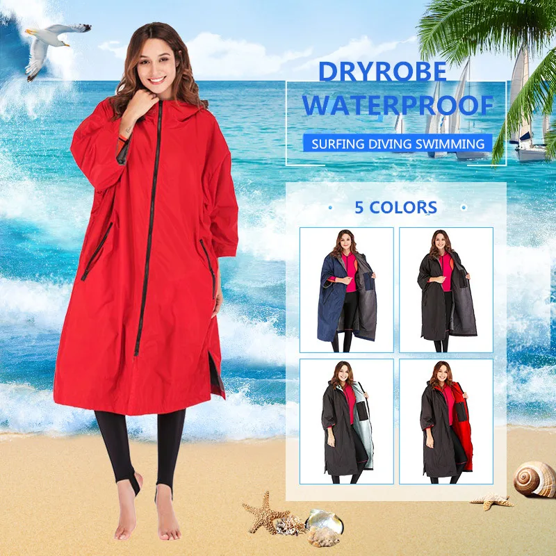 waterproof towel poncho