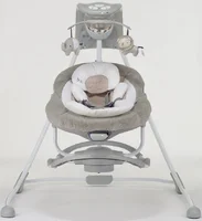 

2020 Intelligent musical electric shaking folding baby swing cradle infant rocker chair Baby jump chair with music