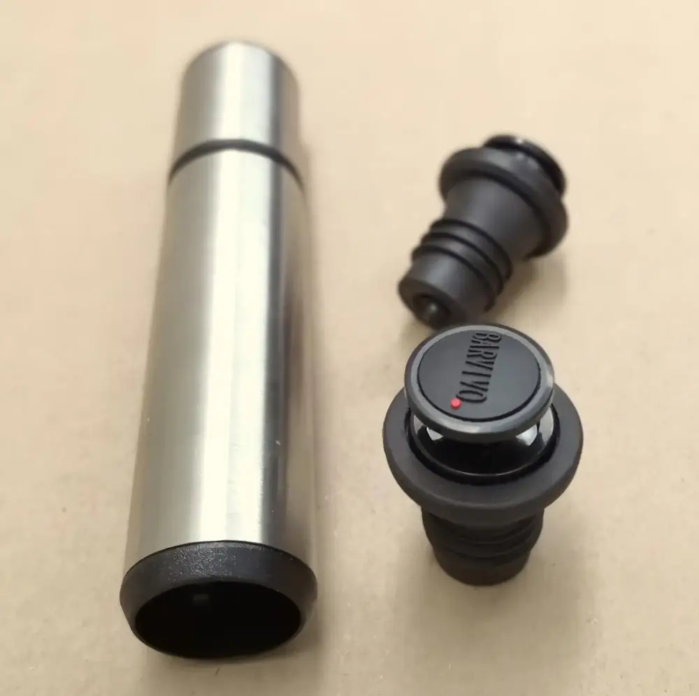 cheap simple plastic vacuum saver wine pump with vacuum stoppers