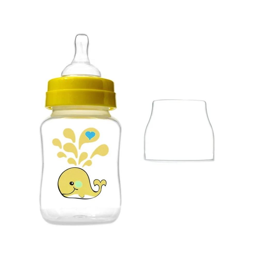 
OEM BPA free natural wide neck bebe mamadeira baby feeding bottle infant nursing bottles 