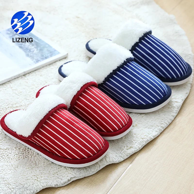 

Winter Use Indoor Spa Non Slip Fluffy Slide Hotel Slippers For Travel, Pink , red , green , blue , coffee