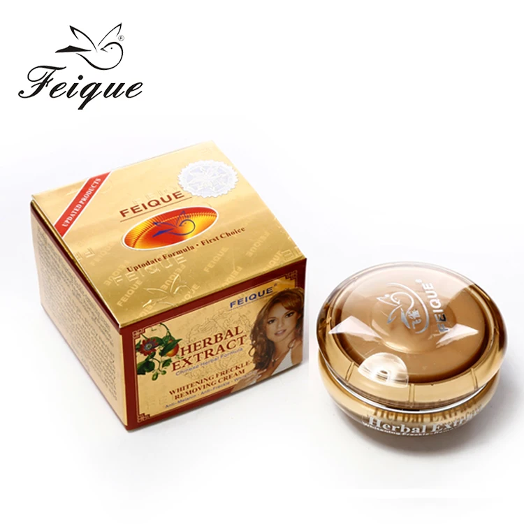 

FEIQUE Hot Selling Private Label Skin Whitening Anti-Wrinkle Herbal Extract Face Cream Australia, Day:white,night:yellow
