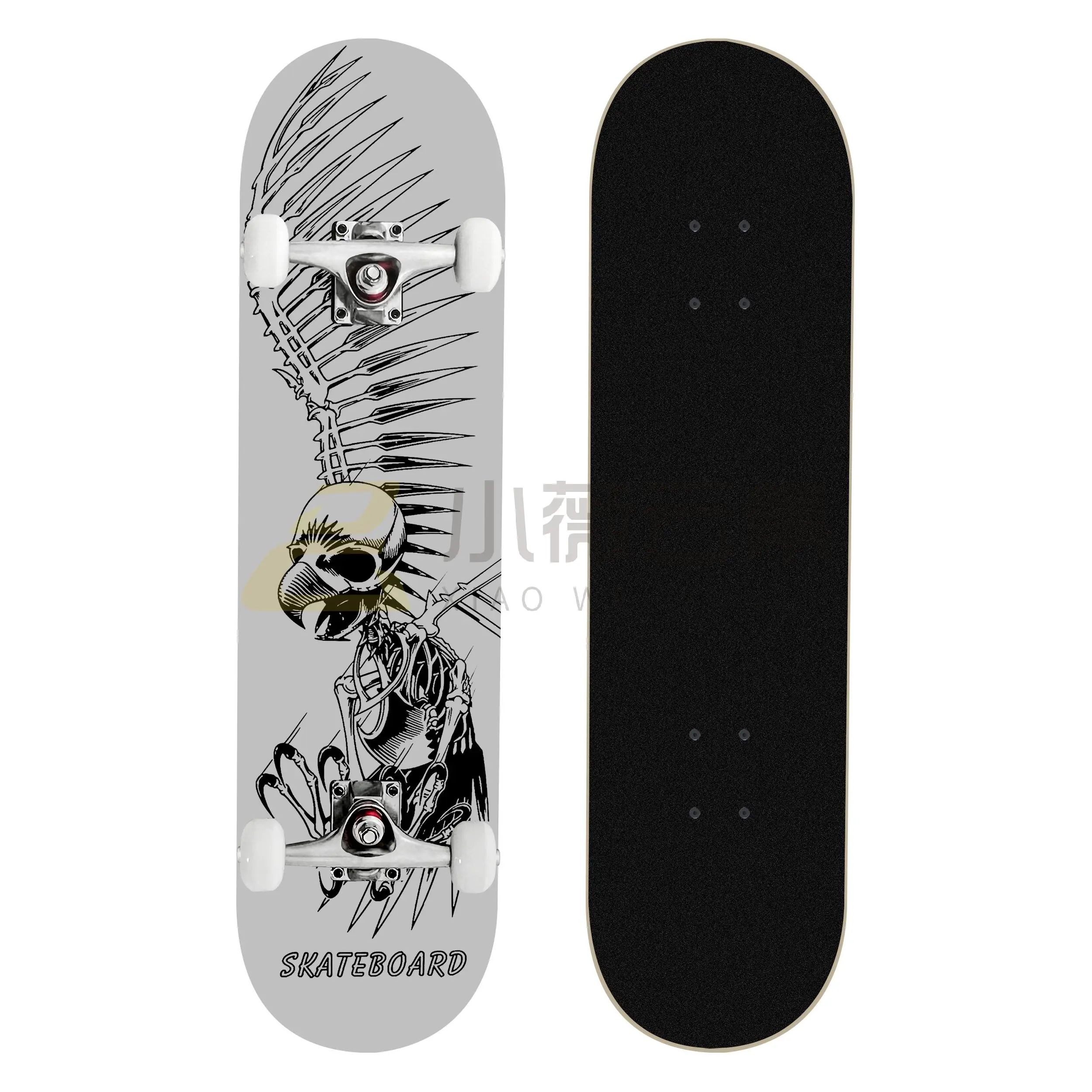 

US In Stock High performance 95A PU wheel Maple Skateboards for Adults
