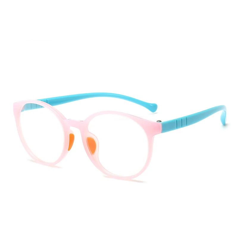 

2020 High Quality Round Frame Children TR90 Anti Blue Light Blocking Glasses for Kids