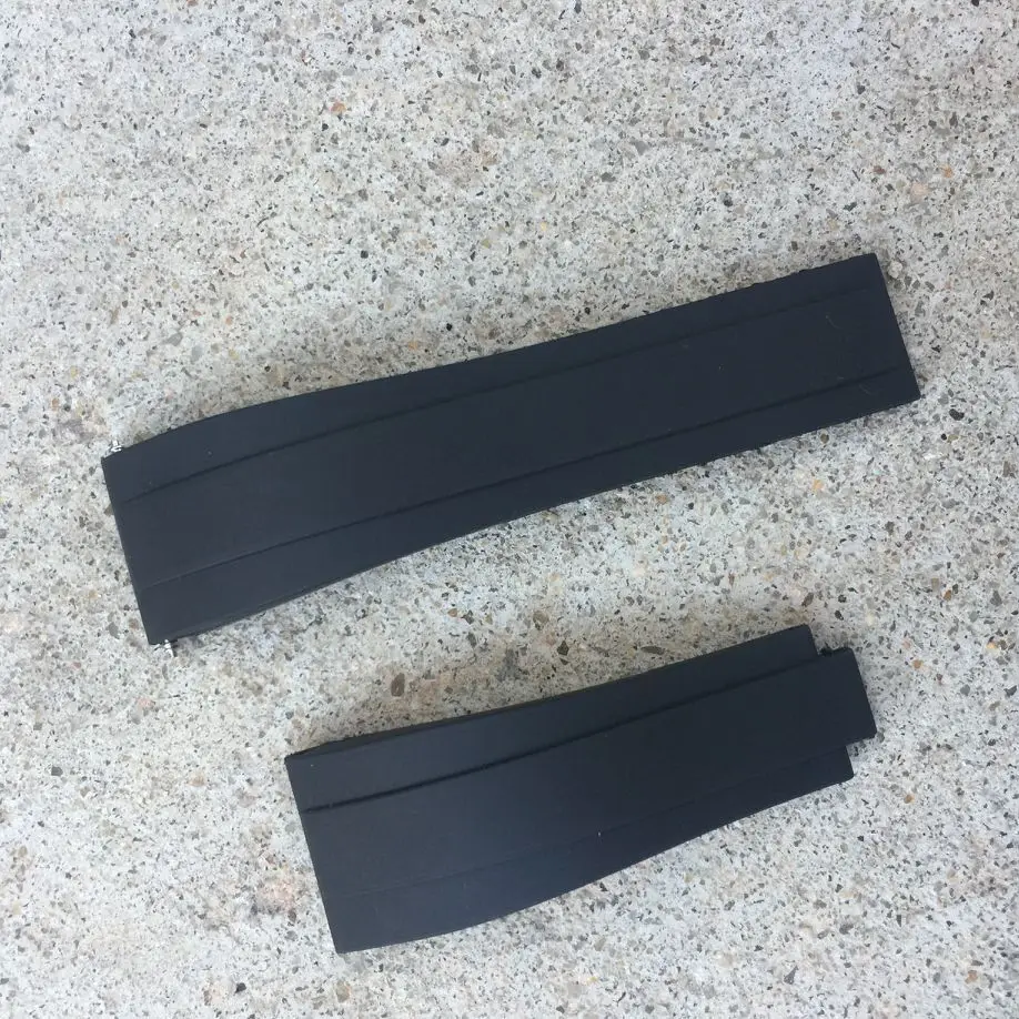 

rolex-watch  rubber watch strap curved end, Multi