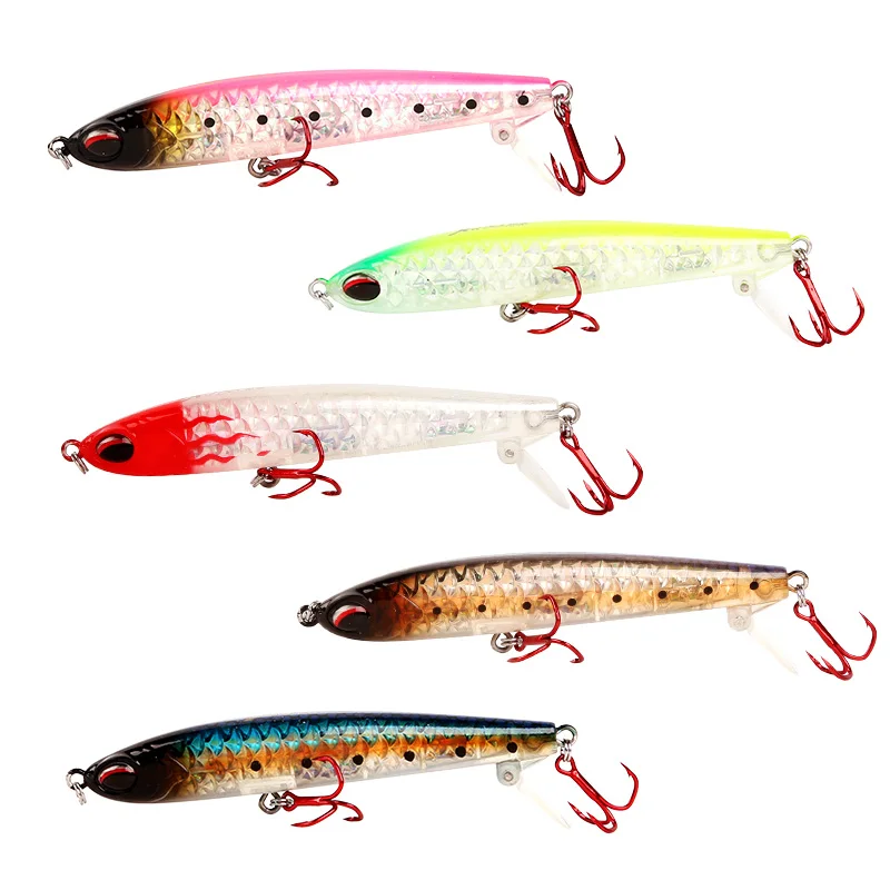 

New mold Fishing lure Bait Wobblers Sinking Pencil lure amazon hot sale Fishing Slow Artificial Bait hiagh carbon Hook