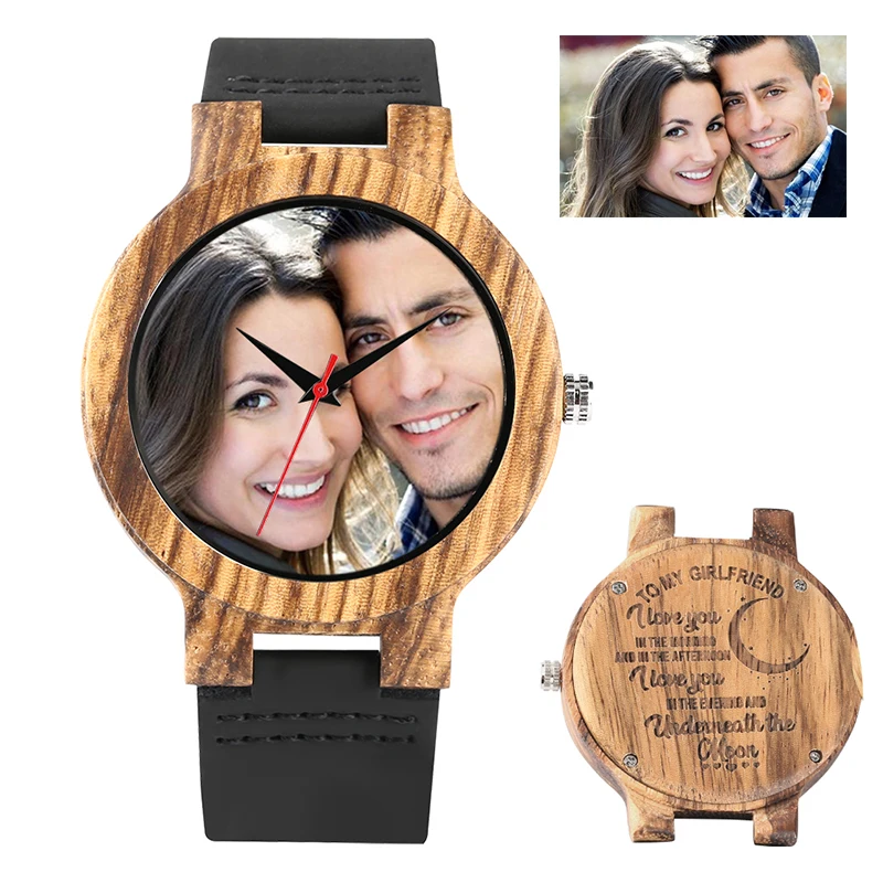 

2020 Hot Seller Handmade Custom Quartz Bamboo Wood Wrist Watch for Man