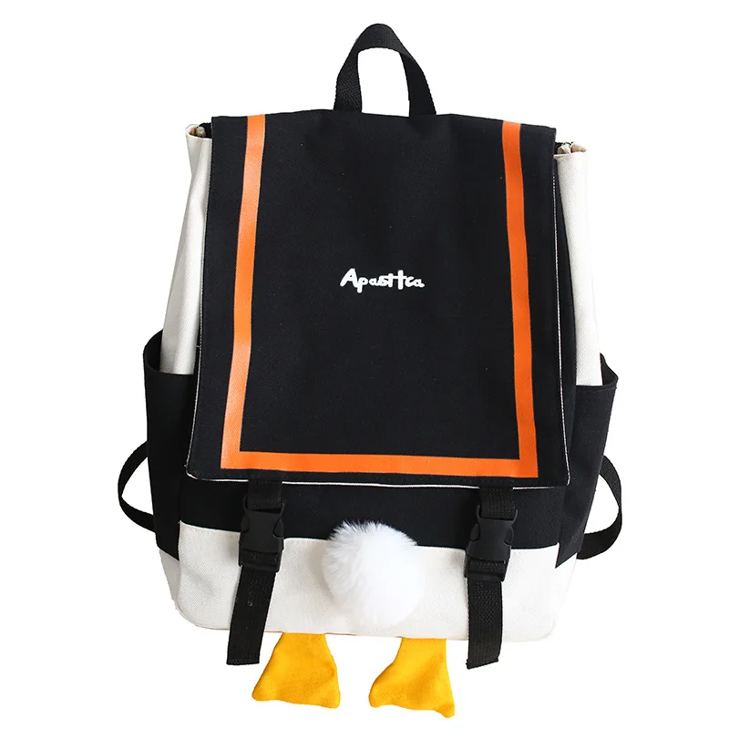 

Twinkle 2021 New Female Japanese Canvas Large-capacity Girl Backpacks For High School Backpack