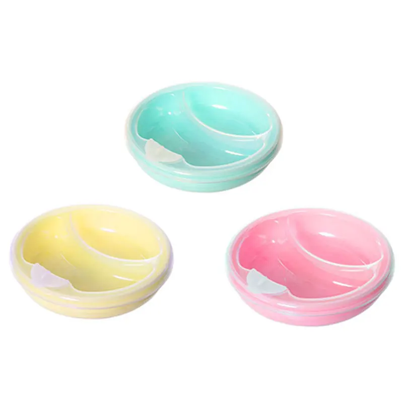 

300ML High Quality Water-filling Mouth and Anti-slip Stand Silicone Baby Dinner Plate