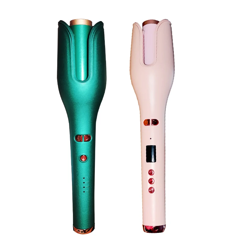 

Automatic Hair Curling Iron With Ceramic Ionic Barrel Smart Anti-stuck Auto Rotating Hair Curling Wand Professional Hair Curler