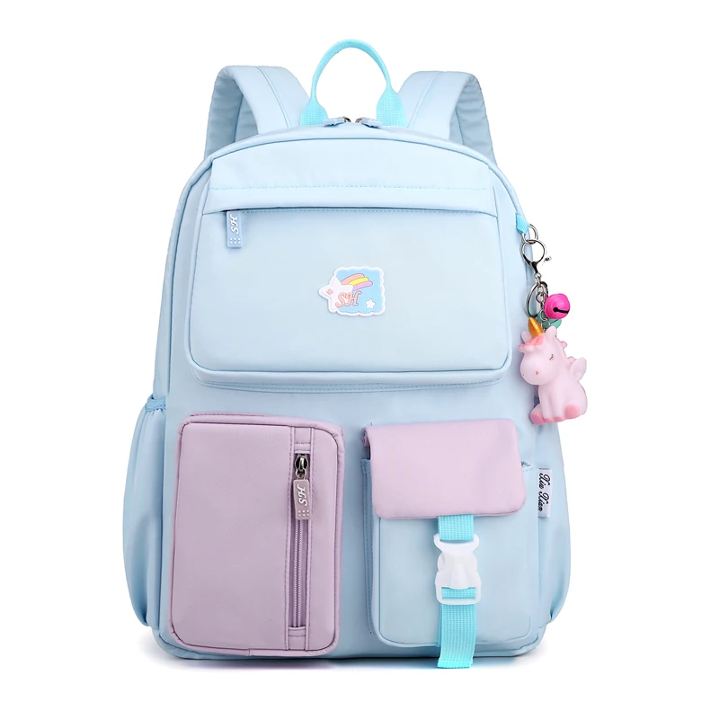 

Lightweight Water Resistant Backpacks For Teen Girls Women School Bookbags Classic School Backpack Two Size Multi-pocket