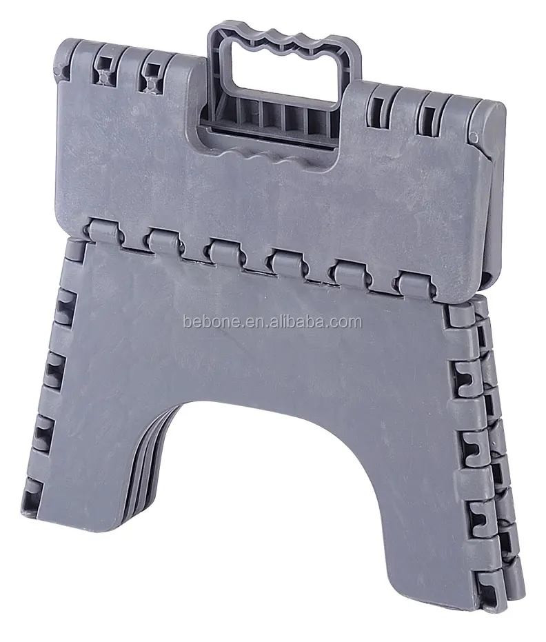 Mini Small Plastic Foot Folding Step Stool With Handle,Portable
