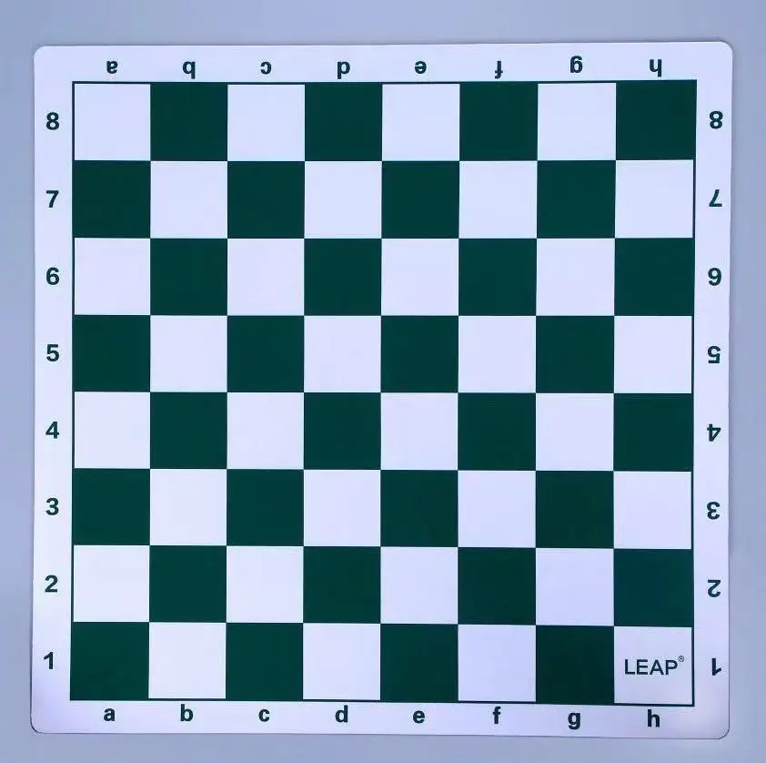 

Professional Mousepad rubber Chess board set 20*20 inch, Green/black /red/blue