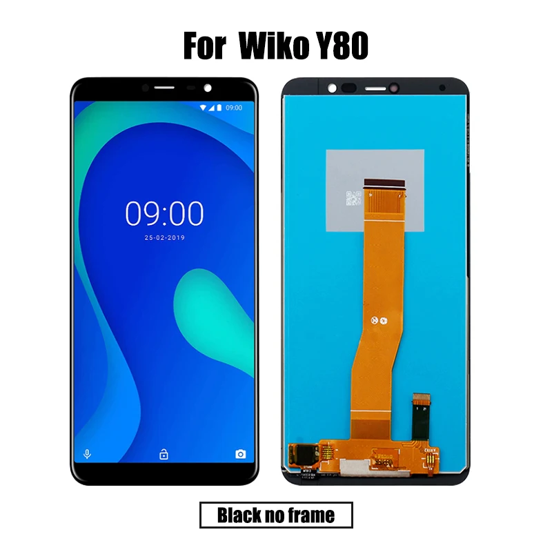 

Stock For Wiko Y80 Display For  Wiko Y80 LCD With Touch Screen Assembly
