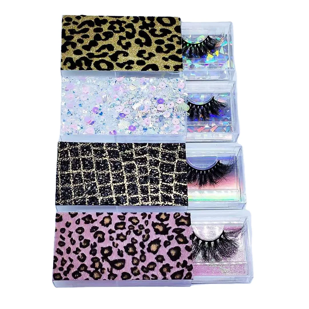 

Free sample lashes with packaging box short natural looking 3d 4d 5d 6d mink eyelashes, Black