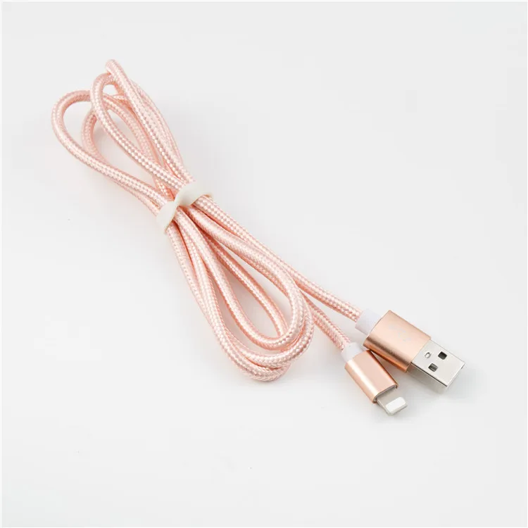 2.4A For iPhone Cable Charger Nylon Braided to USB Charging Cable For iPad iPhone X 7 8 6S 6 plus - ANKUX.COM