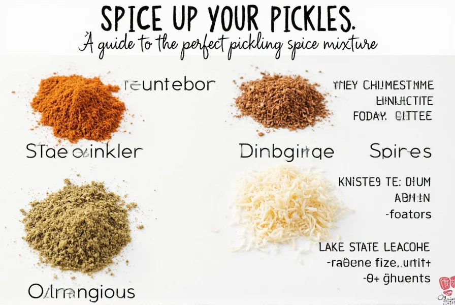 Spiced pickles