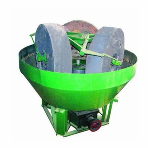 
High Efficiency Gold Ore Processing Plant 1200 Wet Pan Mill 