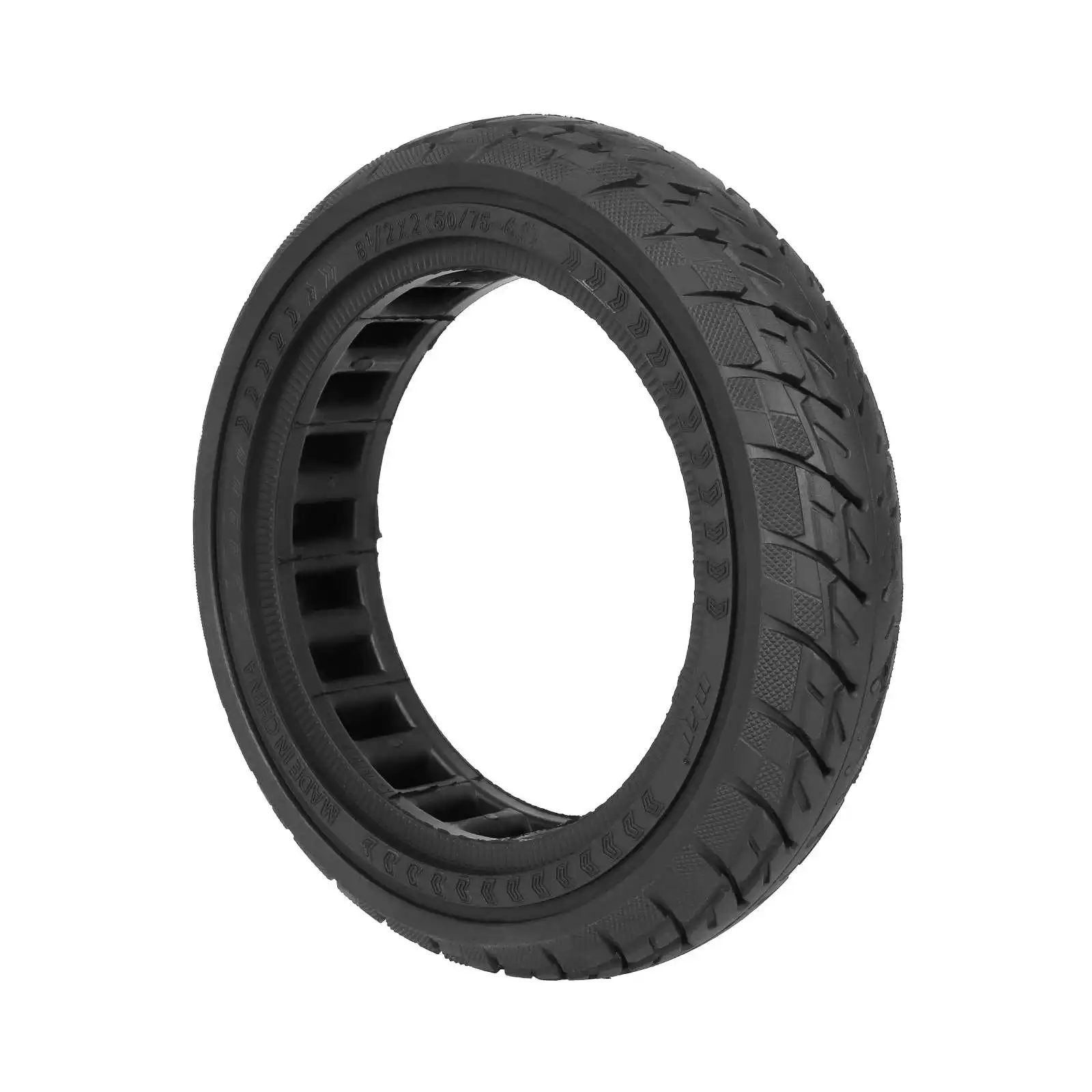 Ulip 8 1/2*2 (50/75-6.1) Off-Road Solid Tire Fit for Xiaomi Scooters 8.5 Inch Solid Outer Tire Accessories Scooter Wheel