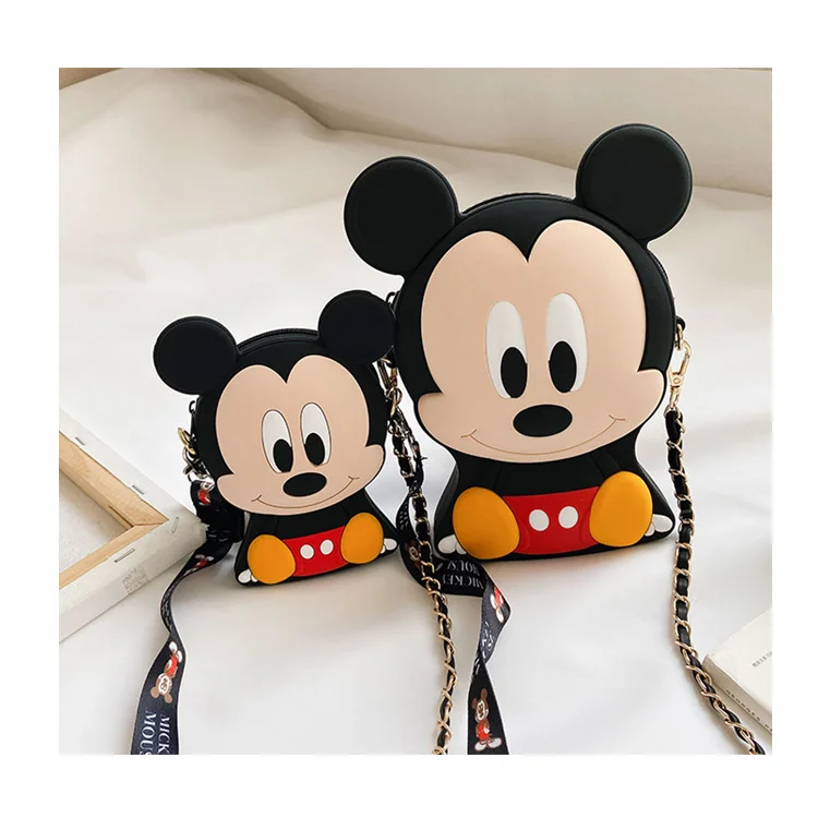 

Mickey Minnie Mouse 10" 3D Plush Shoulder Bag Crossbody Bag for Christmas Gifts