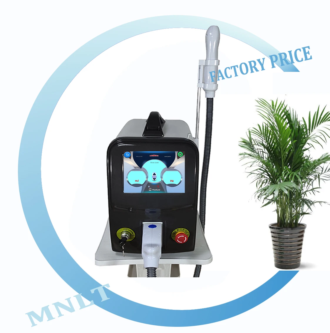 

Korea Professional 1064nm/532nm/1320nm q switch picosecond yag laser tattoo removal machine, Variety choices