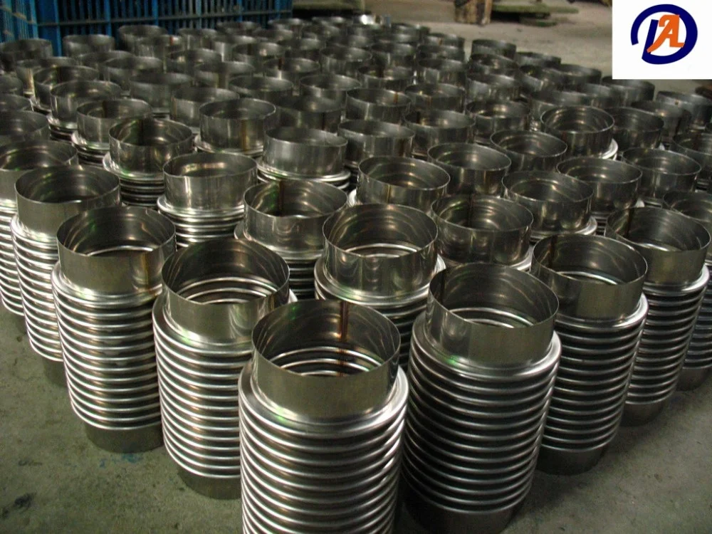 Stainless Steel Bellows Corrugated Pipe Fittings Corrugated Bellow Pipe
