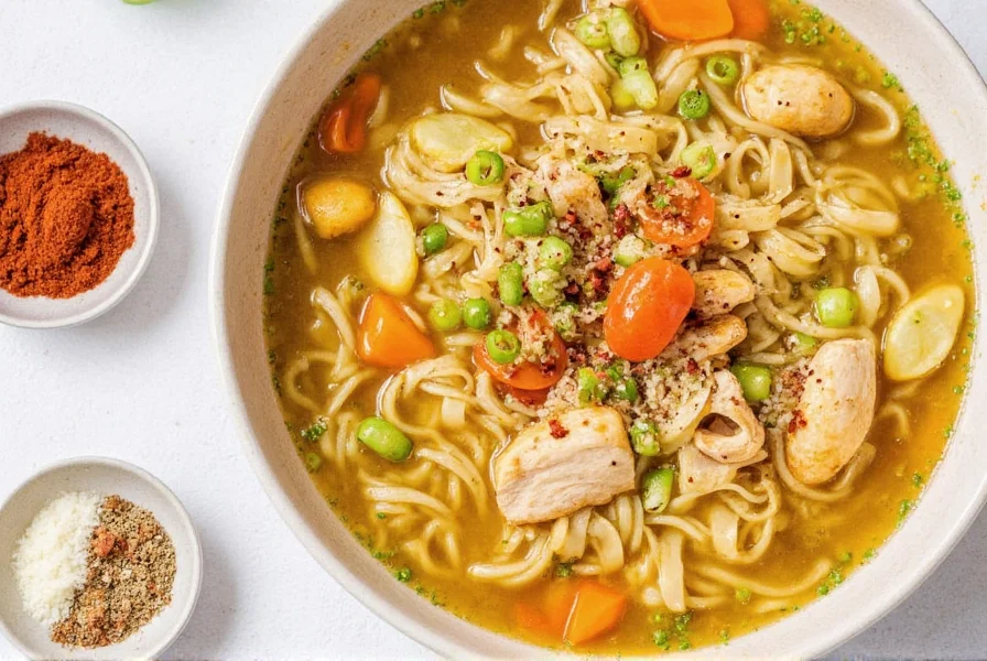 Soup Pot with Herbs