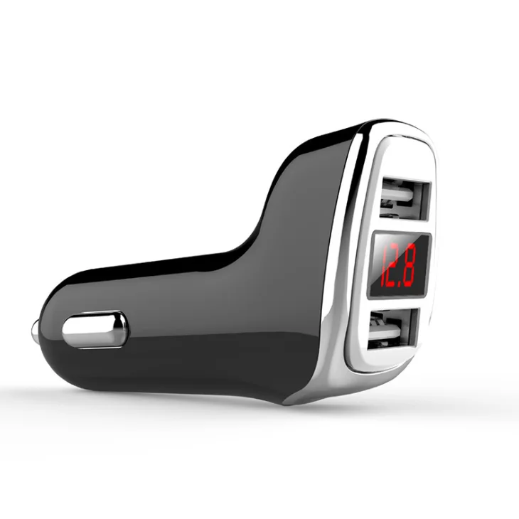 

Car Charger Us Plug Dual Usb Car Charger C58 Fast Charger Plug in Mobile Phone Charging 15.5W BD-C58-2