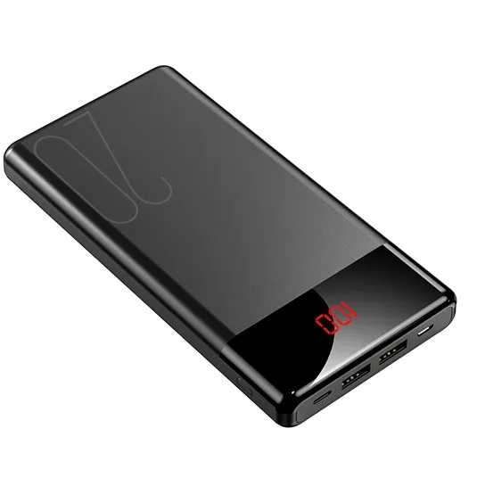 

20000 portable mobile charger power bank, White, black