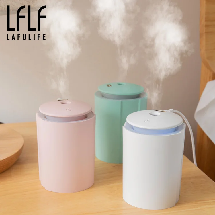 

New Style Car Room Hotel Use Portable Small 260ml Aroma Diffuser Cool Mist Air Humidifiers Humidifiers With Colorful LED Light