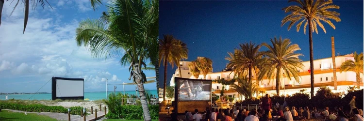 Inflatable Projection Rear Movie Screen