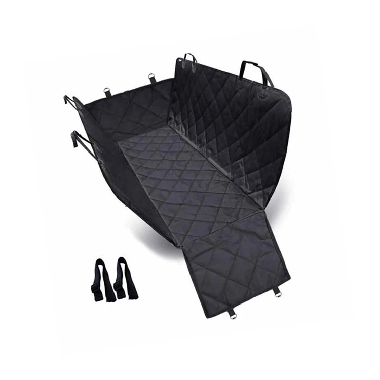 

Hot Selling Zipper Hammock Style Car Safety Waterproof Anti-dirty Pet Seat Cover, Black