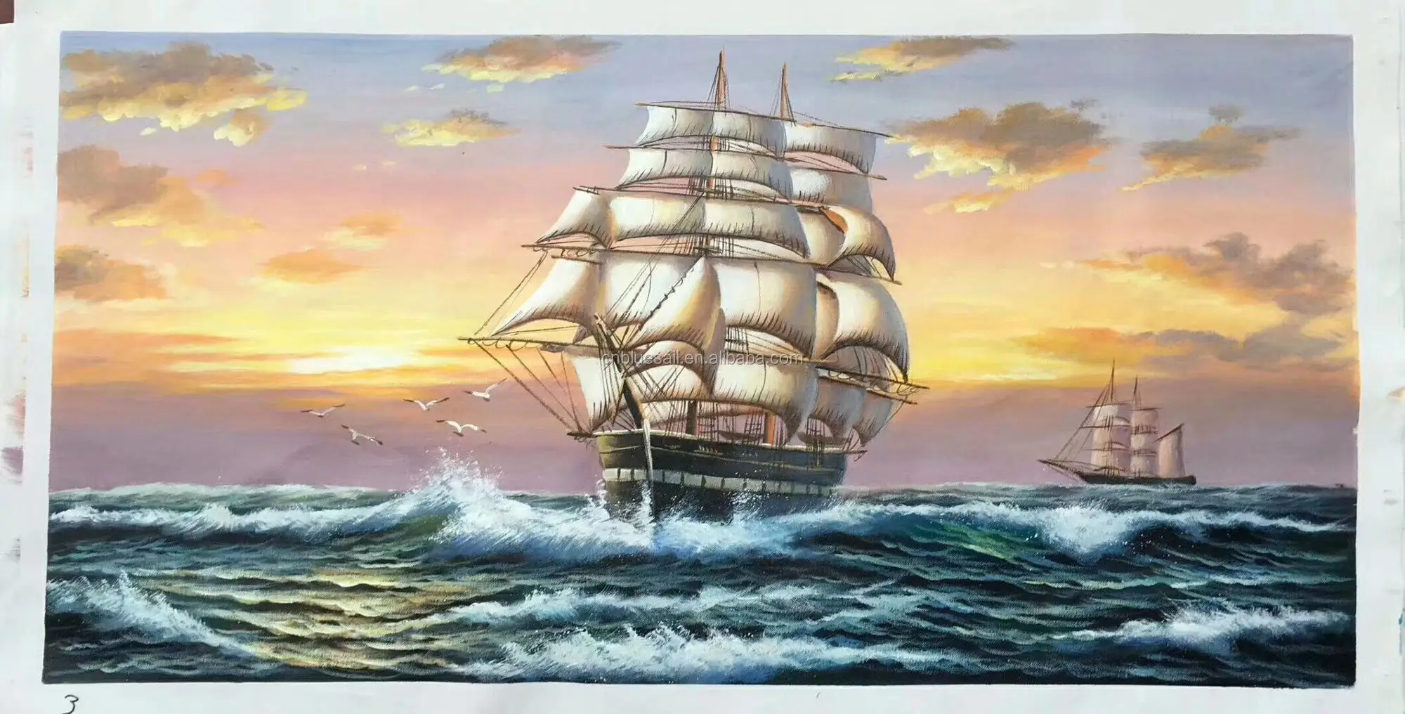 60x120cm oil painting, hnad-made picture frame, large size wall