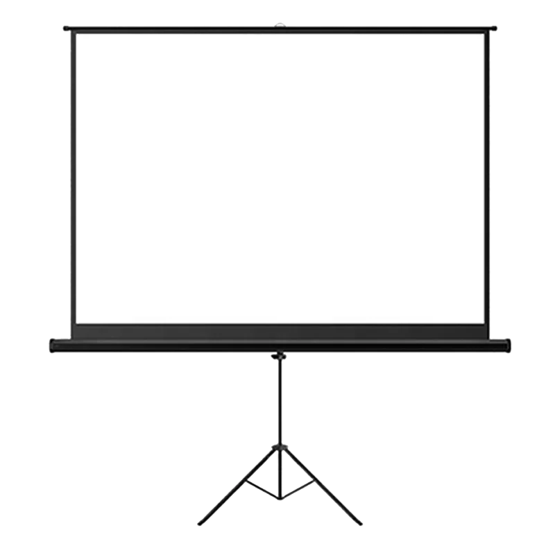 

Portable 16:9/1:1/ 4:3 projection screen  inch Matt White HD Tripod frame Projector Screen For Home Movies