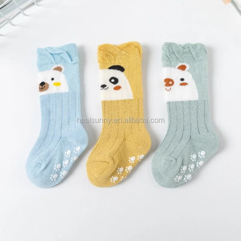 

New children's socks girls boys baby cotton non-slip socks, Custom color