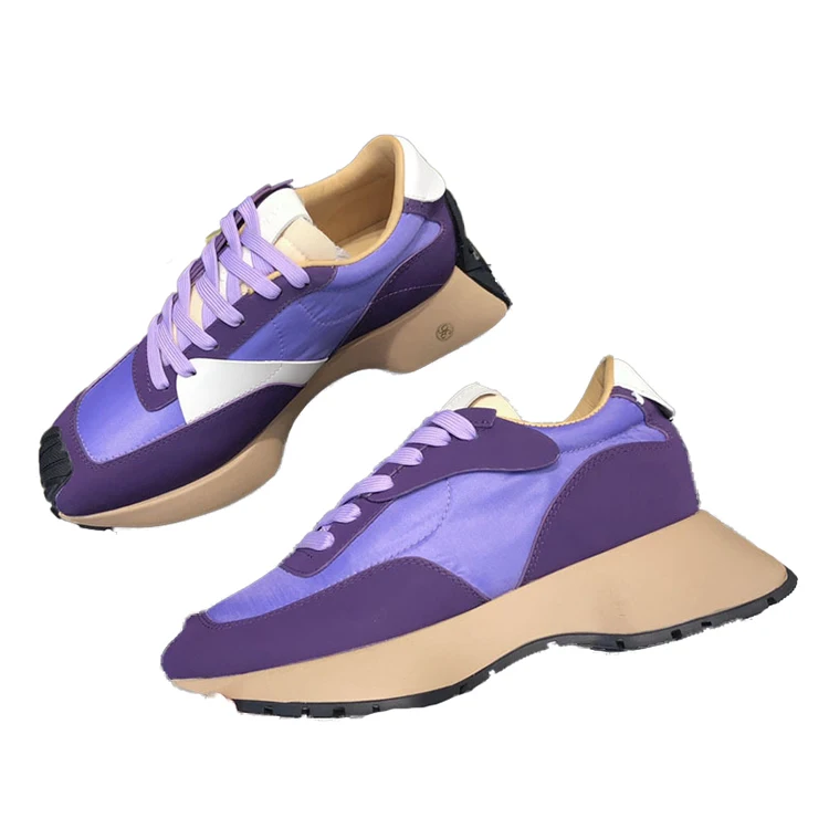 

Wholesale High Quality Comfortable Fashion Women Sports Shoes Wedge Women Casual Shoes, Black green purple white