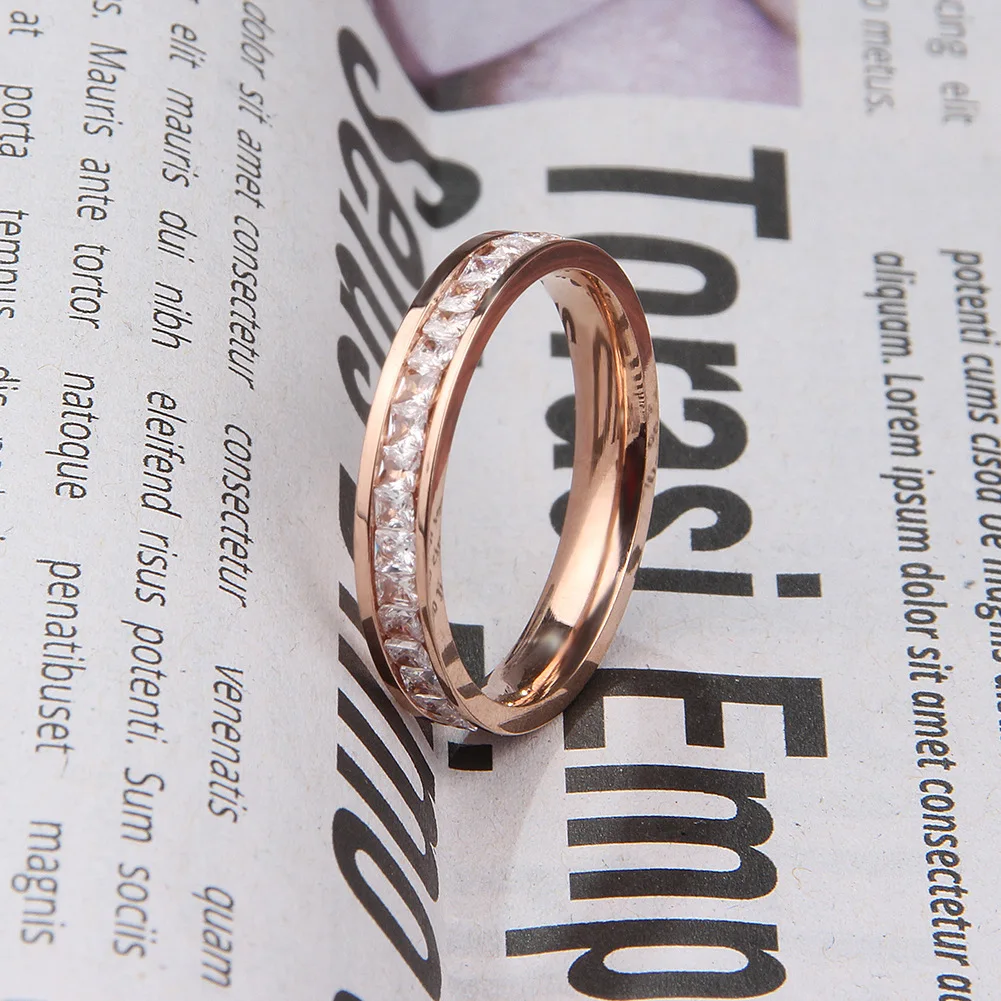 

Cheap Online hip hop Custom Personalized anxiety rhodium plated titanium ring
