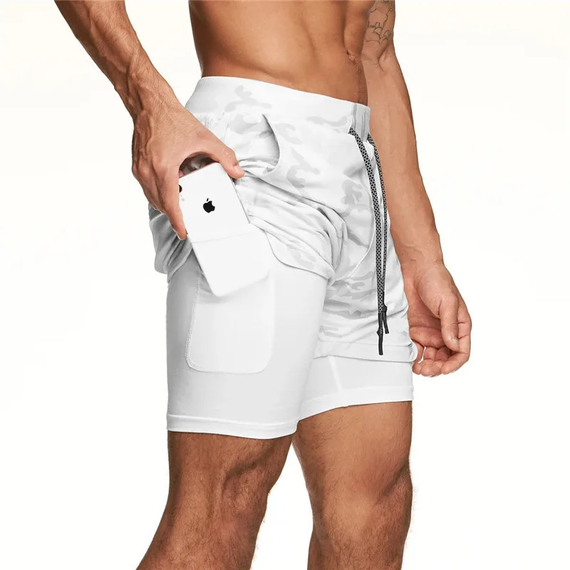 

2021 men's gym shorts with pockets customize summer shorts for men