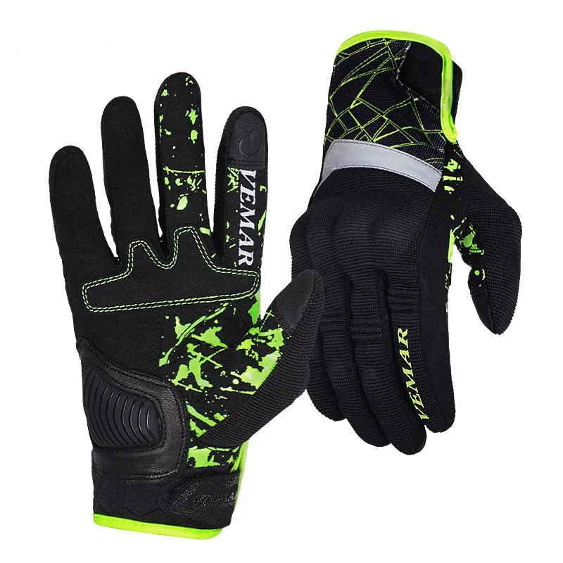 

Vemar Motorfiets Zomer Racing Luva Guantes Luvas De Fietsen Atv Rider Protector Hand motorcycle gloves touch screen