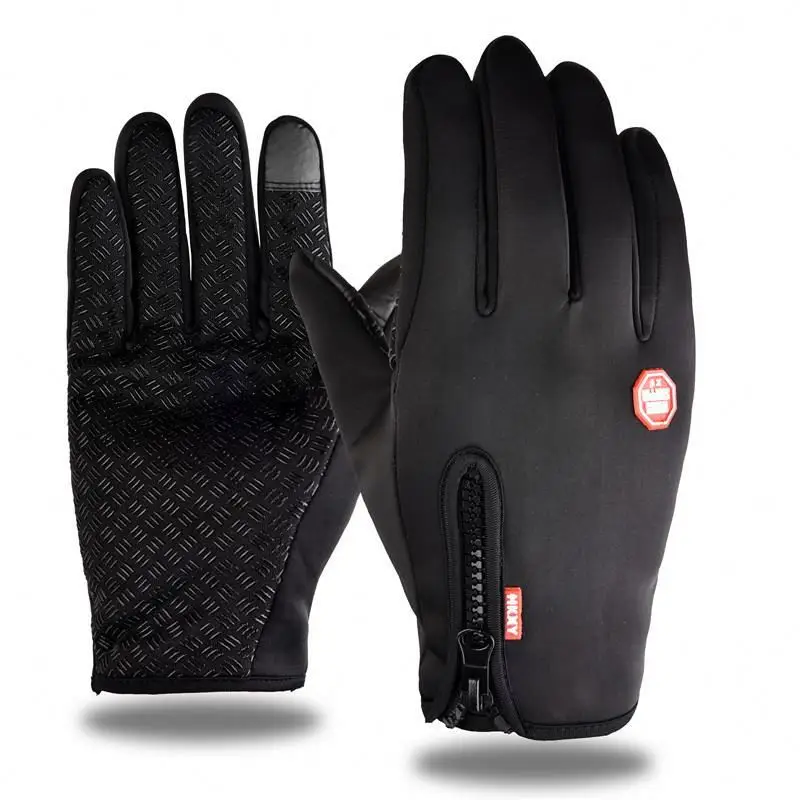 

DRkn Winter Warm Touchscreen Gloves Anti-slip Sport Gloves for Skiing