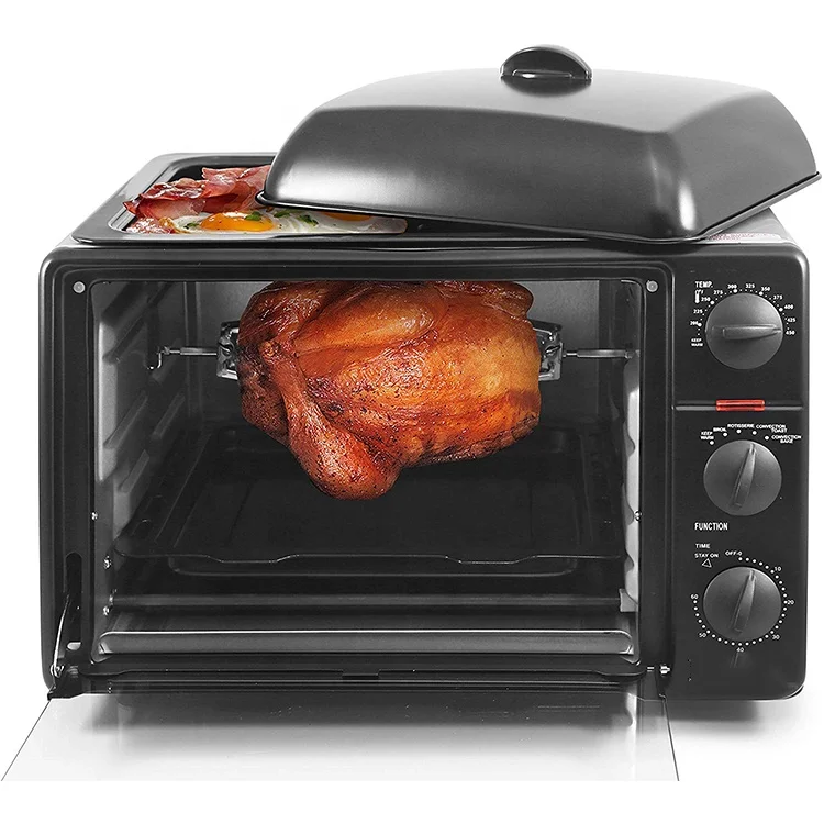 
Foshan Commercial Machinery Electric Cooker with Rotisserie Oven 
