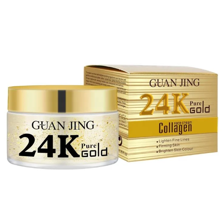 

HOLU 24k Gold Snail Serum Moisturizing Oil Control Moisturizing Collagen Cream For Face, As shown